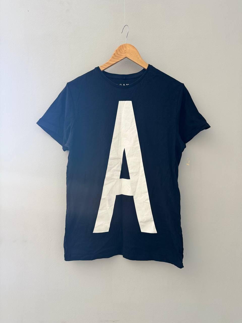 A$AP Rocky Black T-Shirt Big “A” Front A$AP Back Hip Hop Rap Tee Size S-M Unisex T-Shirt M