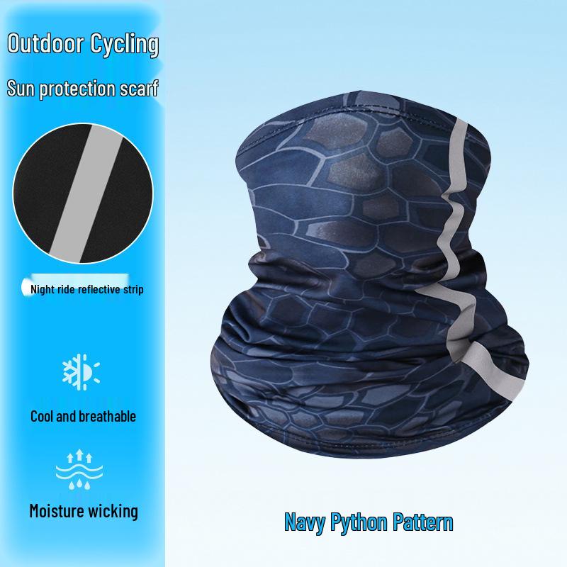 Quick-Dry Multifunctional Sun Protection Scarf for Cycling and Sports
