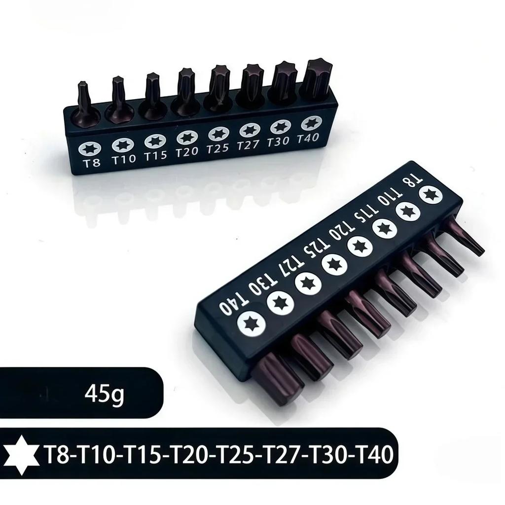 S2/CRV Screwdriver Bit Set 25mm Plum blossom Hex socket Cross Screwdriver head Power Drill Adapter Screw Driver Hand Tool