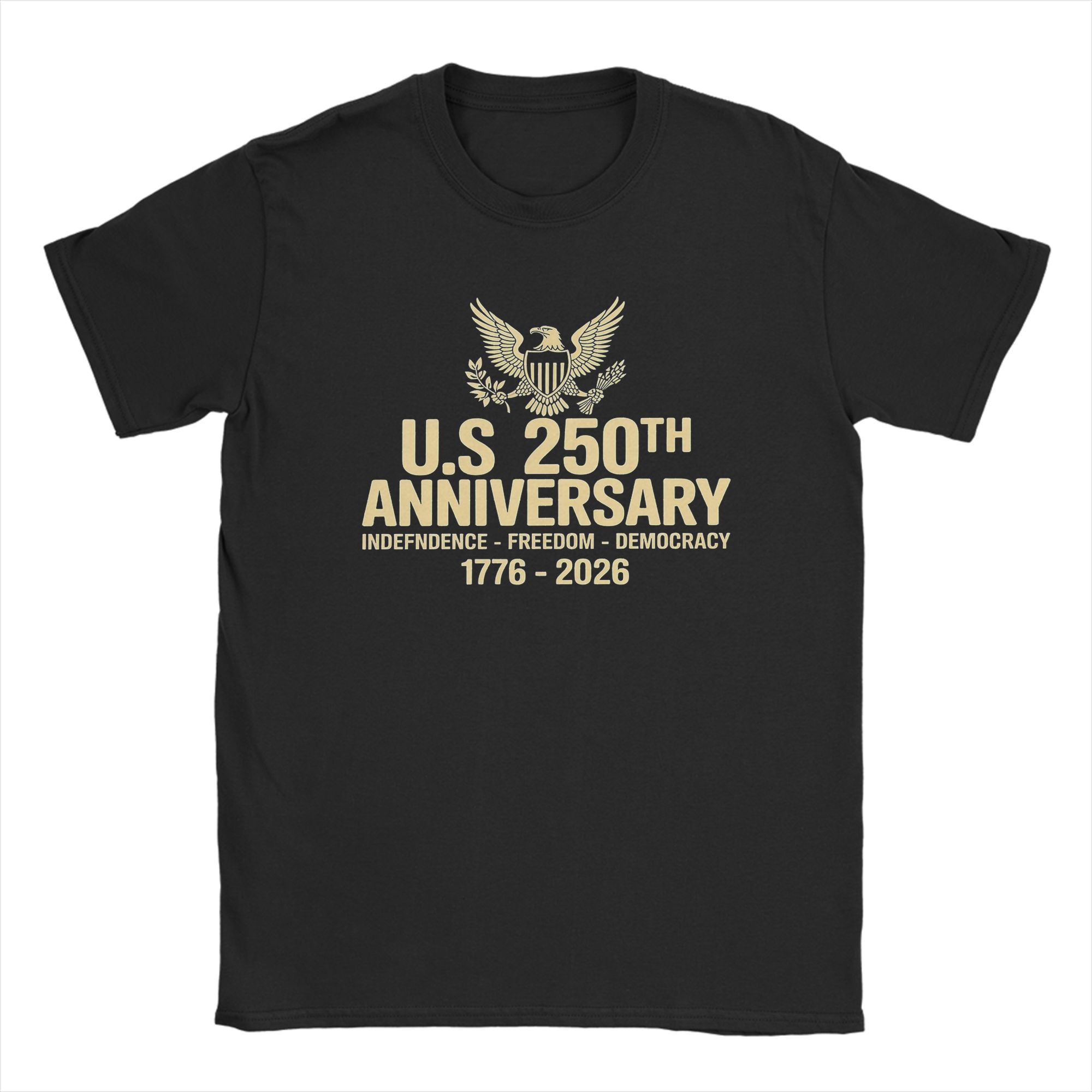 

Unisex Women Graphic Printed 250 Years American Anniversary T Shirt Tee Cotton Tshirts Clothing M