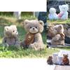 Plush Teddy Bear Backpack Toy With Soft Pp Cotton Filling For Girls Gift
