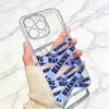 Warning tape Phone Case For iPhone 17 16 15 14 13 12 11 Mini Pro Max Plus Transparent Cover