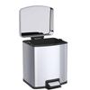 Kelibang Stainless Steel Foot Pedal Trash Can