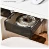 Abs Plastic Drawer Style Desk Organizer With Hidden Pen Holder For Students And Office Use