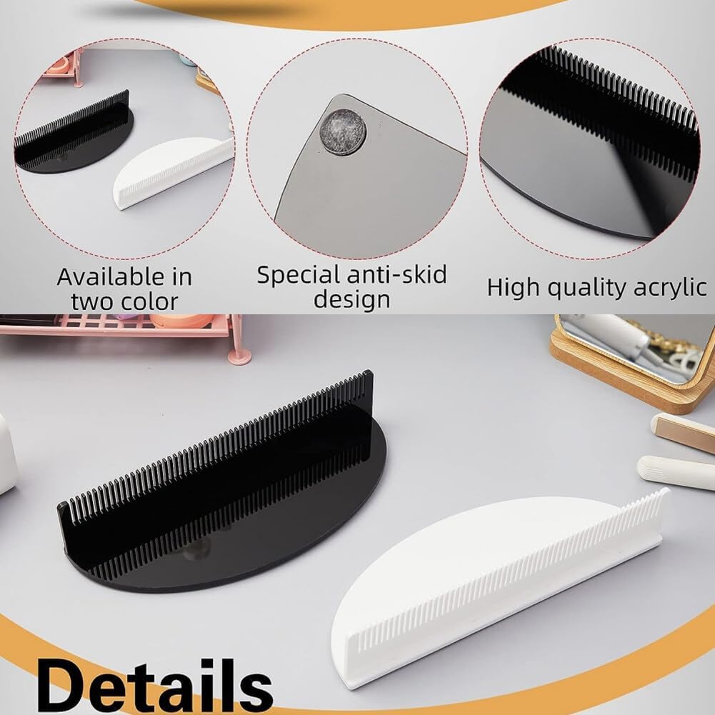 ikasus 2PCS Hair Extension Holder, Styling Professionally Designed to Securely Hold Acrylic Hair Color Rack Display Stand, Portable Wig Organizer