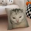 Fashion Funny And Interesting Animals Cushion Cover Linen Pillow Case Soft Breathable Protective Couch Room Decoration