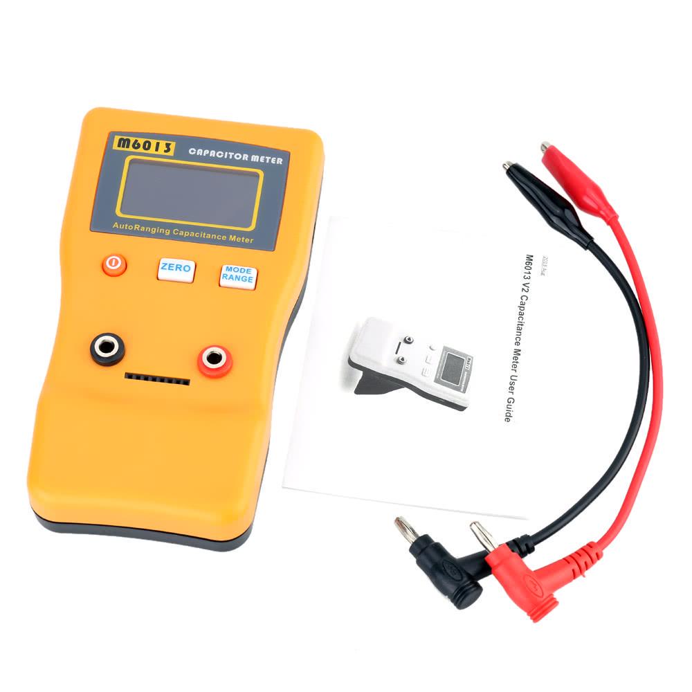 1x Digital Capacitor Meter Capacitance Resistance Capacitor Circuit Tester M6013 1x Digital Capacitor Meter Capacitance Resistance Capacitor Circuit Tester M6013