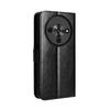 For ZTE Blade A76 5G PU Leather Case with Strap Crazy Horse Texture Phone Wallet Cover