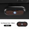 Car Glasses Case Holder Sun Visor Sunglasses Box Hanger Glasses Clip For Volkswagen VW Golf 4 6 GTI Tiguan B5 B6 B7 MK5 MK6 Polo zq9