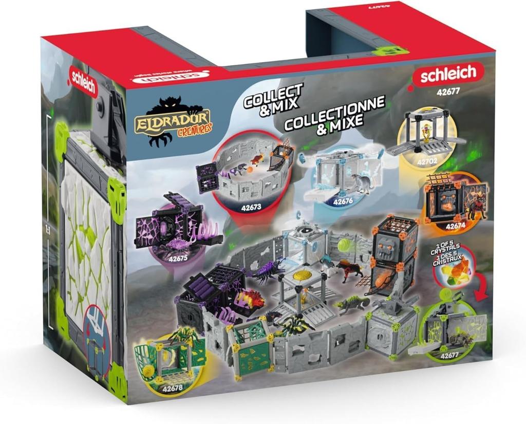 Schleich Eldorado Battle Cube Stone Chameleon 42677