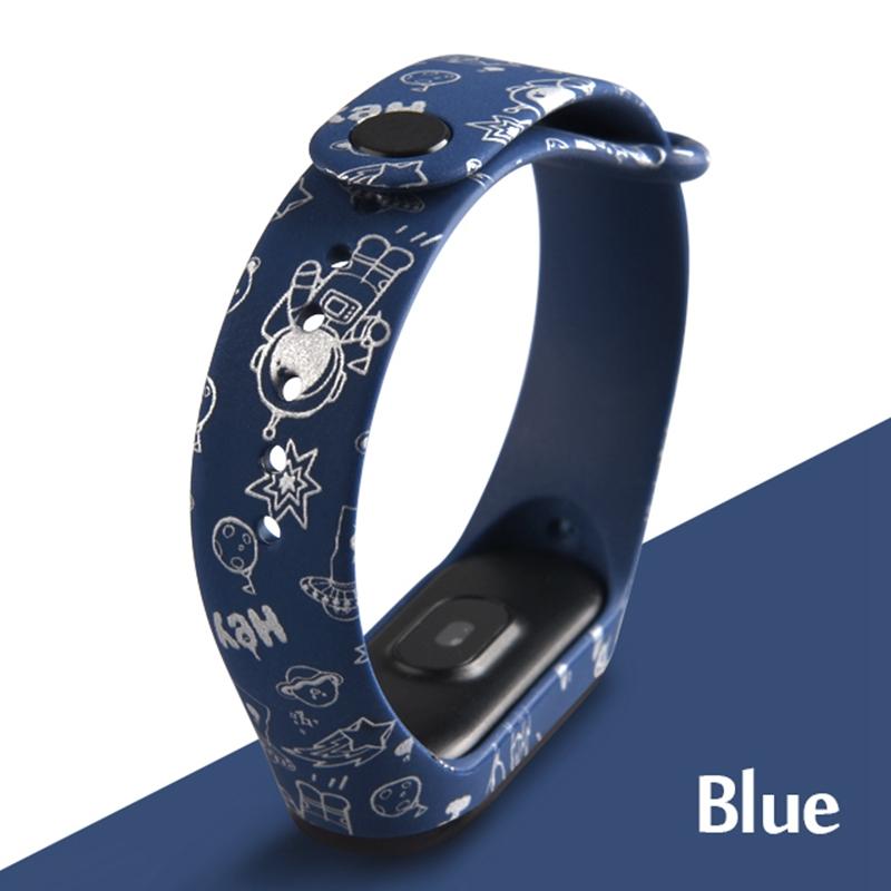 Silikonarmband für Xiaomi Mi Band 7 5 4 3 6 Zubehör Ersatzarmband