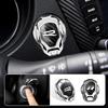 RFKNG1 Car Engine Start Stop Decorative Button Cover For VW GTI Polo Golf Passat Tiguan Arteon Touareg CC Taigo Caddy Jetta T-ROC Beet