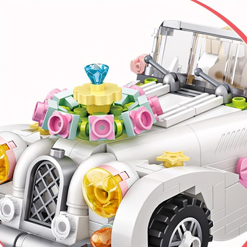 Spannendes Spielzeug für Kinder: Hochzeitsauto, Baby-Spielzeugauto, Bausteine und mehr!