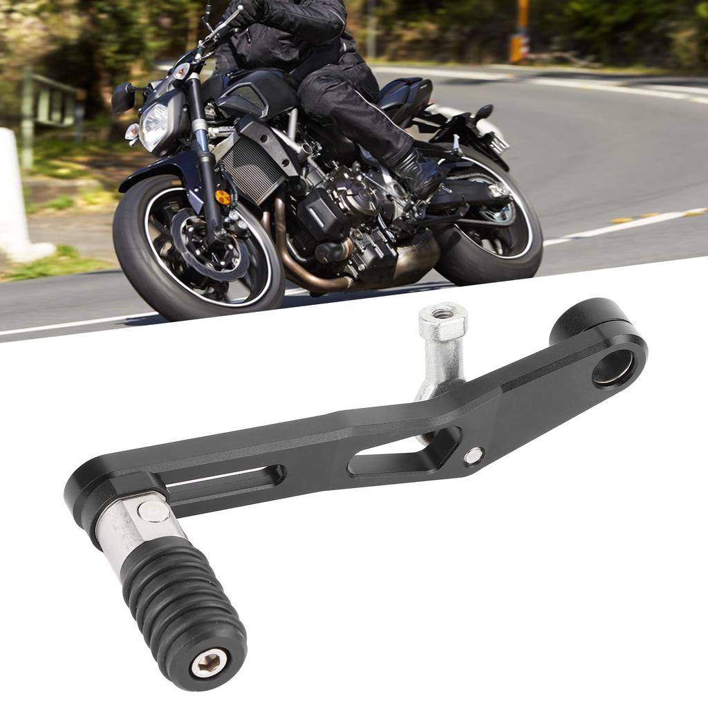 Akozon Motorcycle Gear Shift Lever/Pedal Adjustable Gear Shifter for Yamaha MT-07/FZ-07/MT-07 Tracer/XSR700