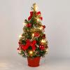 Mini Christmas Tree 40CM with Lights Artificial Christmas Tree Home Table Decoration  New  Party Decoration Props