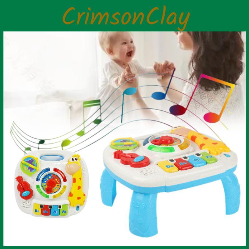 Hersity Learning Musical Activity Table Baby Toys With Lights And Sounds Gifts