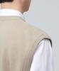 MUSINSA STANDARD Lambswool Crew Neck Knit Vest [Beige]