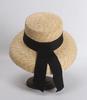 2025 New Fashion Straw Hat Ladies Spring Summer French Elegant Retro Bell Big Brim Hat Versatile Sun Hat Beach Bow Sun