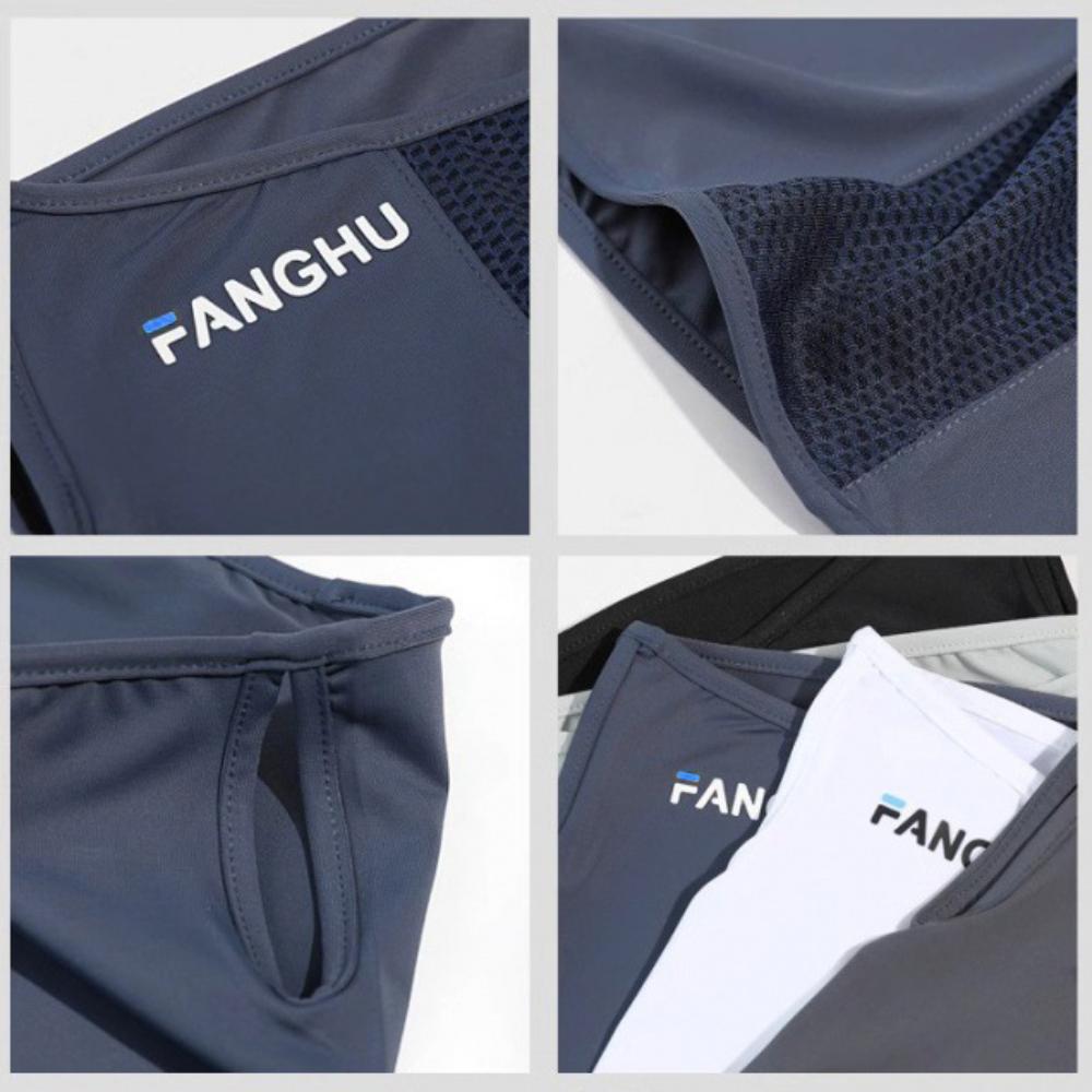 Traceless Summer Sunscreen Mask Breathe Face Cover High Quality Ice Silk Mask