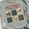 Old Tools Collector T-Shirt, Vintage Woodworking Tee with Retro Design