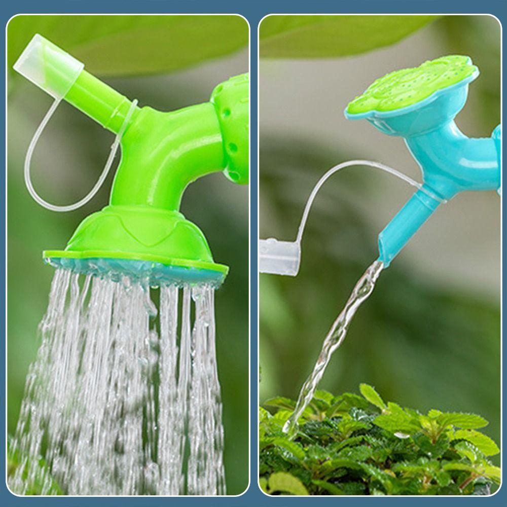 Plastic Bottle Cap Sprinkler Dual Head Irrigation Head New Watering Sprinkler Garden Pots