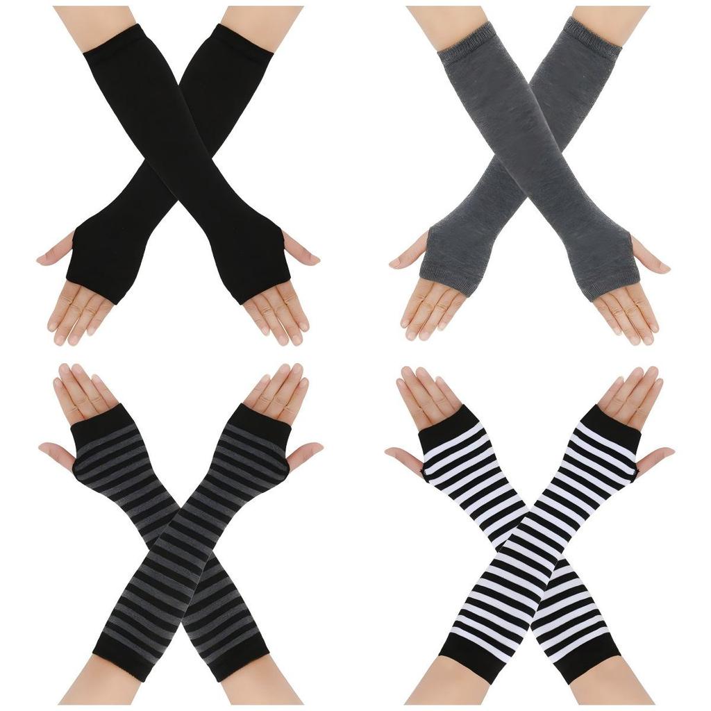 Popular Cross-Border Striped Ninja Cosplay Sunscreen Sleeves