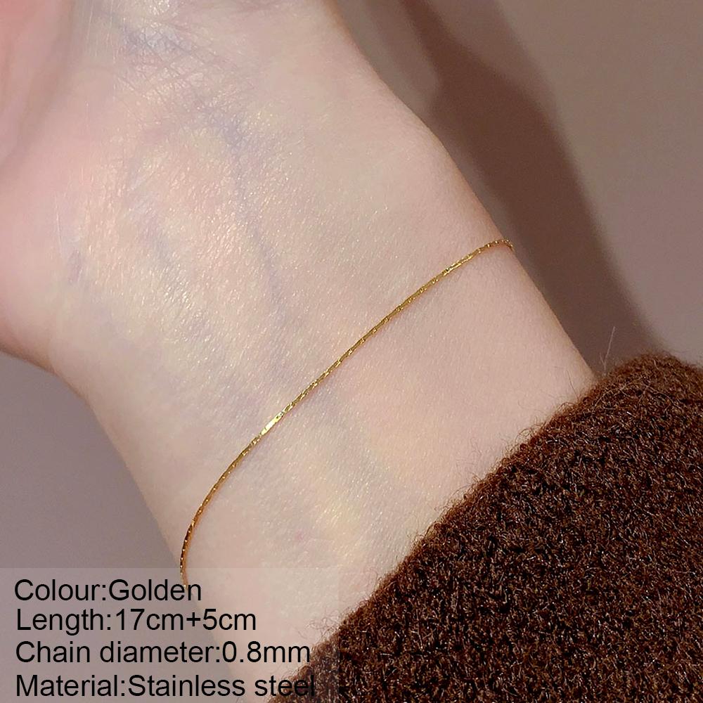 

Lips Link Chain Bracelet Gold Color Charm Bracelets for Women Stainless Steel Lobster Clasp Snap Button Zircon Drop Shipping