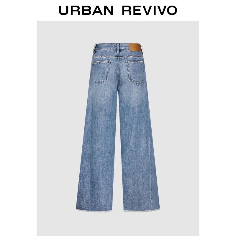 

UR Women s Washed Wide-Leg Denim Jeans 26