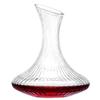 Striped Glass Wine Decanter