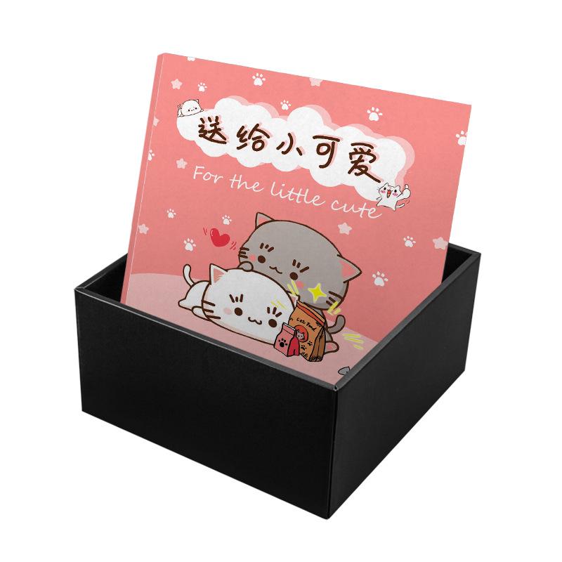 Candy Gift Box for Kids: Creative Square Paper Packaging, Empty Box Included.