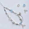 Cute Fish Tail Phone Pendant Shell Keychain Phone Charm for Women Stylish Straps