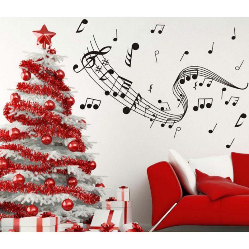 Music Note Wall Sticker DIY Wallpaper Home Wall Decoration Removable Sticker