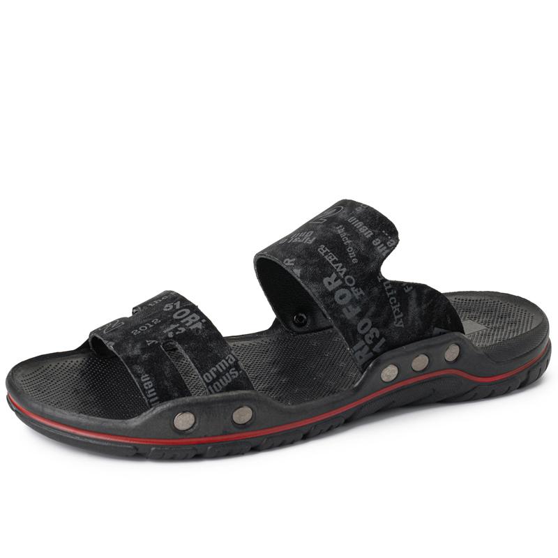 Men Slippers Gladiator Sandals Outdoor Summer Roman Sandals Open Toe Beach Shoes Plus Size