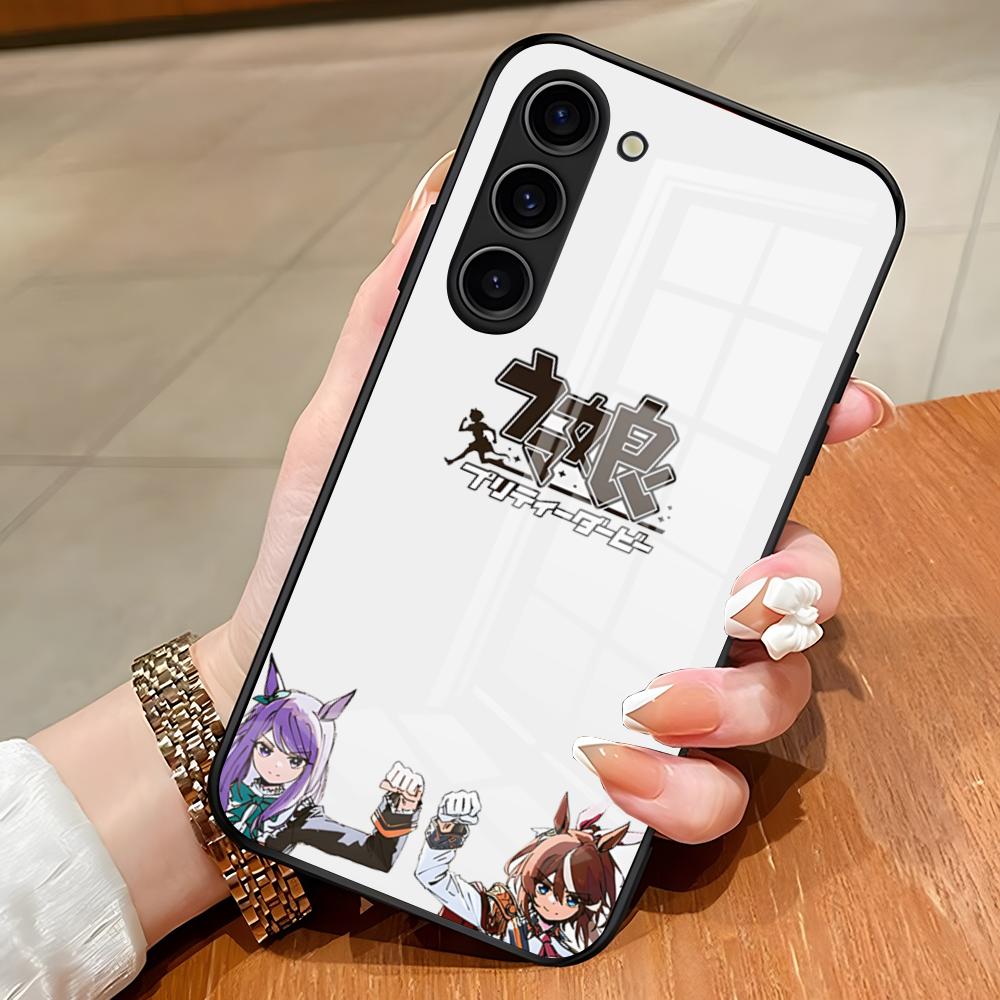 Uma Musume Pretty Derby Phone Case For Samsung S26 S25 Edge Ultra S23 S22 S21 S20 Ultra Plus S24 Fe A54 A53 A25 Glass Cover