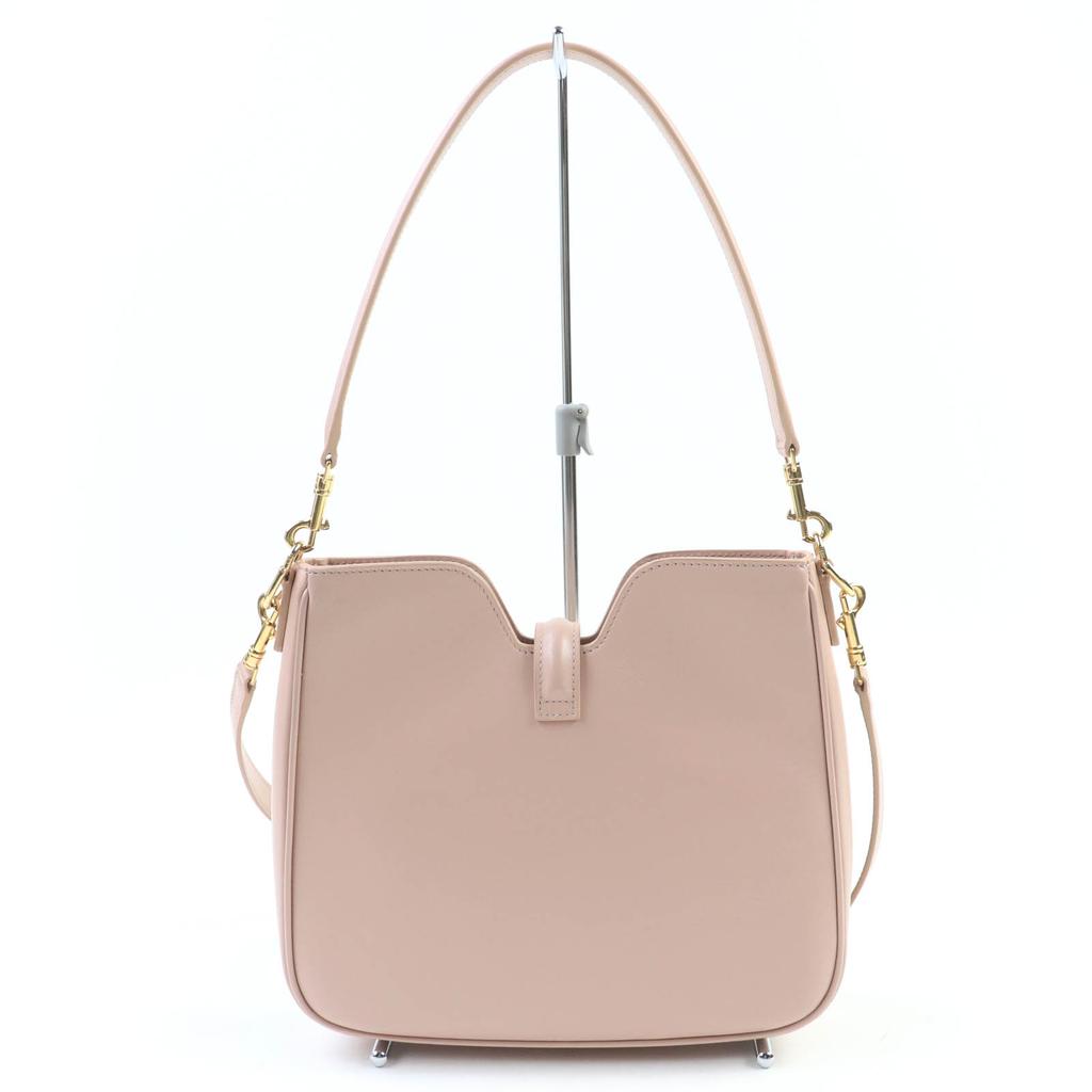Celine Small Camille 16 (Cèze) Soft Bag In Smooth Calfskin Peach Smooth Rubbed Used