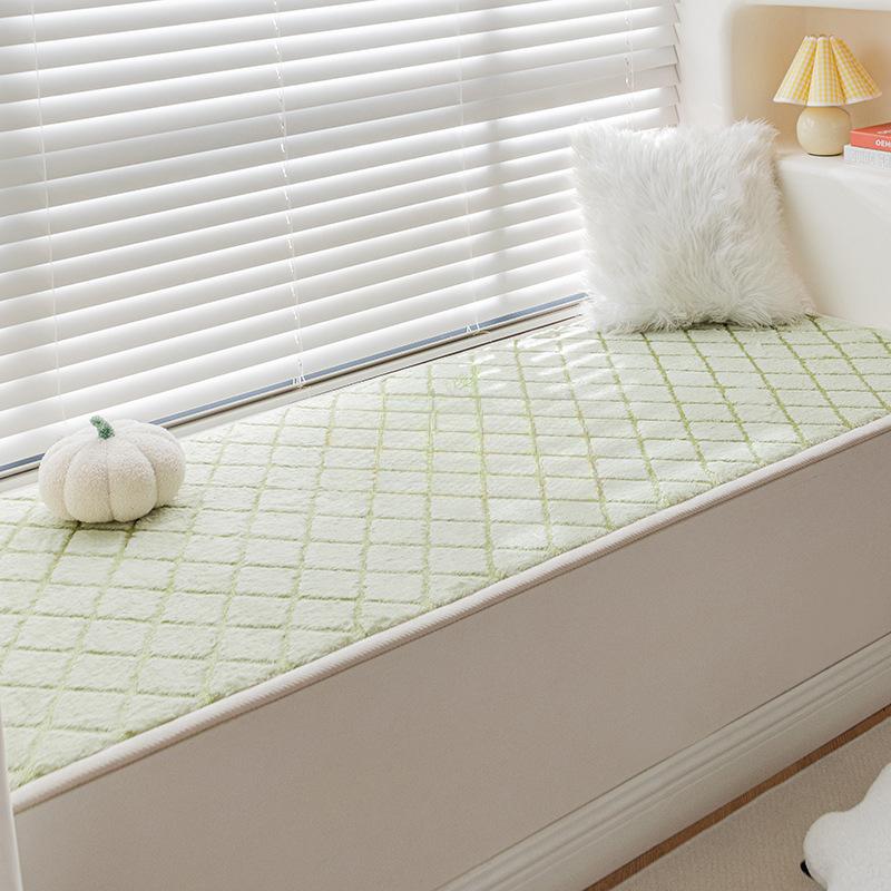 

Ковер для гостиной, спальни, прикроватный столик, двуспальная кровать, машинная стирка, утолщенный флисовый напольный коврик для эркера 60*160