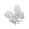 Seidengarn Künstlicher Schmetterling Falsches Netz, Party 50cm Display Mariage Deko Schmetterling, Wand
