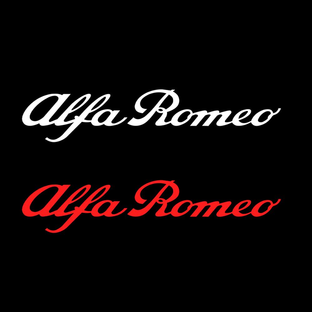 Skirta Alfa Romeo 2026 Karštas lipdukas 2 vnt. Automobilio lipdukas vandeniui atsparūs automobilio priedai Skirta Alfa Romeo Giulia Stelvio MiTo Giulietta Tonale AL