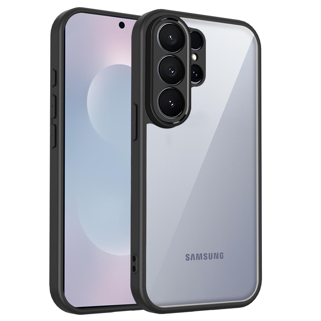 Matte Acryl Hülle Für Samsung Galaxy S26 S25 Edge S24 S23 Plus S22 Ultra S21 FE M56 A17 F17 A57 A16 Transparente Abdeckung