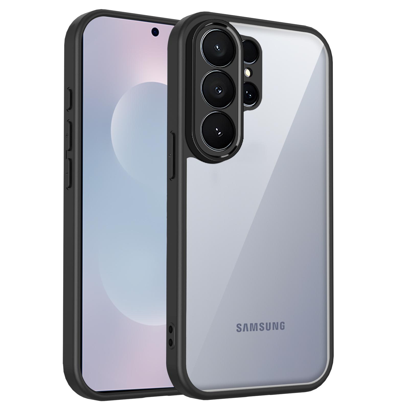 

For Samsung Galaxy S26 Ultra Case Galaxy S25 Ultra Phone Case S26U Cover Air Cushion Silicon Bumper Clear Matte Back Cover Hard Galaxy S26 Ultra