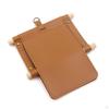 Holder, Creative PU Leather Toilet Tissue Roll Dispenser and Hangers Wall Mounted for