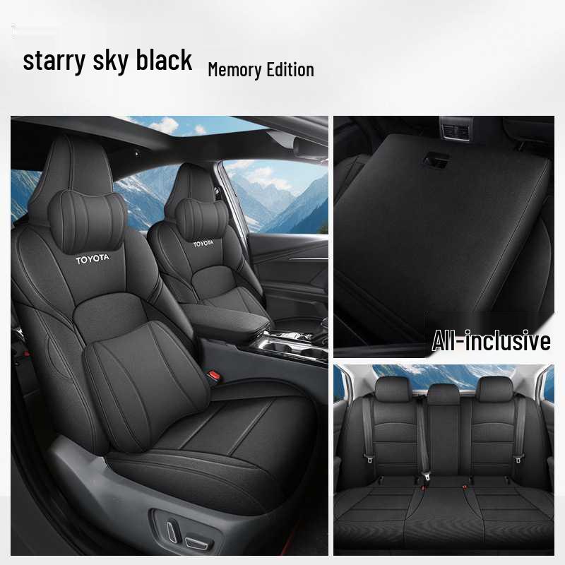 9th Gen All-Season Fabric Car Seat Covers for 2024 Toyota Camry, Full Coverage