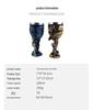 Cross-Border Dragon Sword Wine Goblet - Ice & Fire Design, Stainless Steel