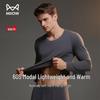 MiiOW Men's 60S Modal V-Neck Thermal Underwear Set