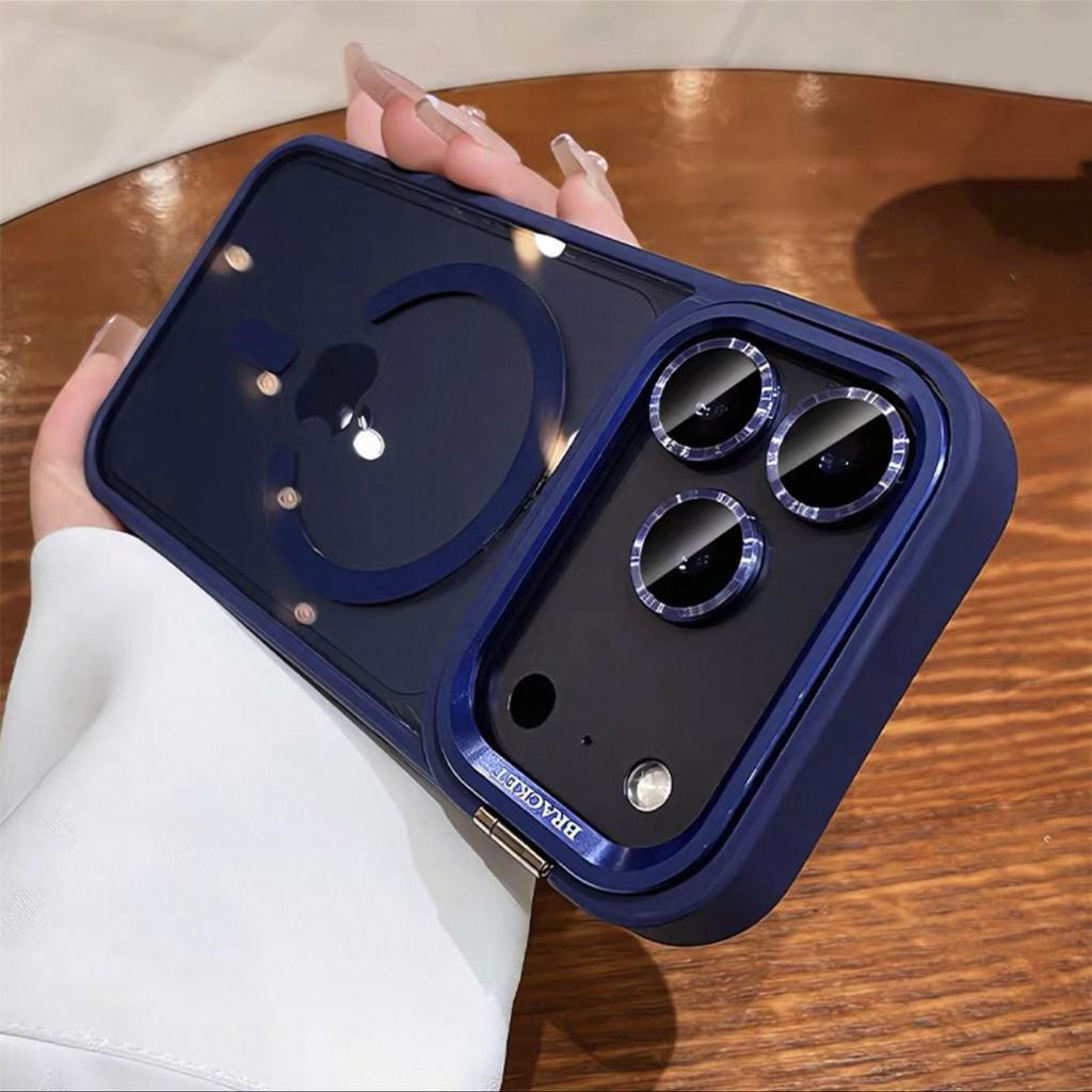 Lens Holder Magnetic Suction for iPhone17PROMAX Mobile Phone Case with Lanyard Apple 16 Lens Film Anti-drop 14