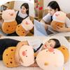 Big Brown Plush Pig Doll Toy For Kids, Creative Gift Idea With Pp Cotton Material
