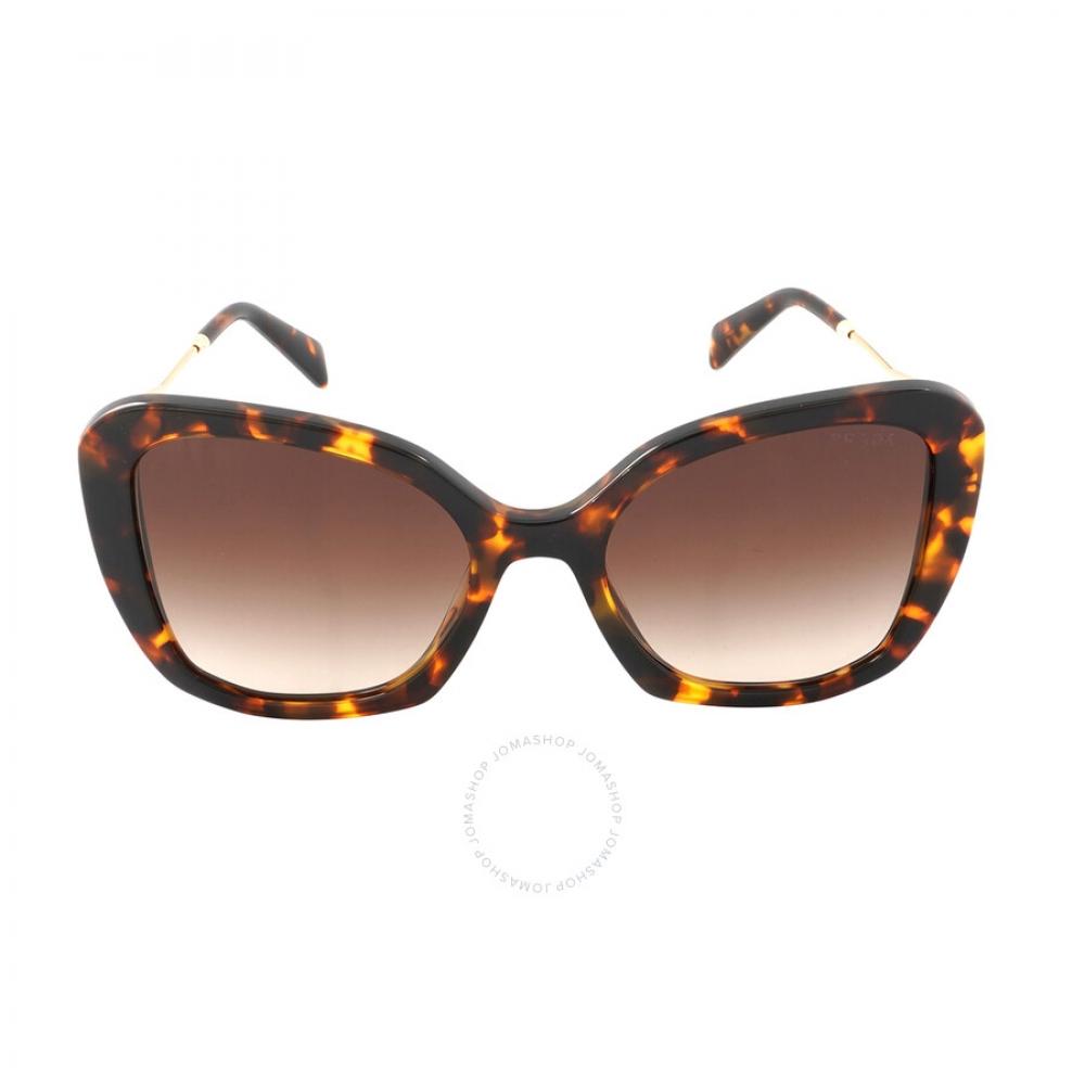 

Prada Brown Gradient Butterfly Ladies Sunglasses PR 03YS VAU6S1 53