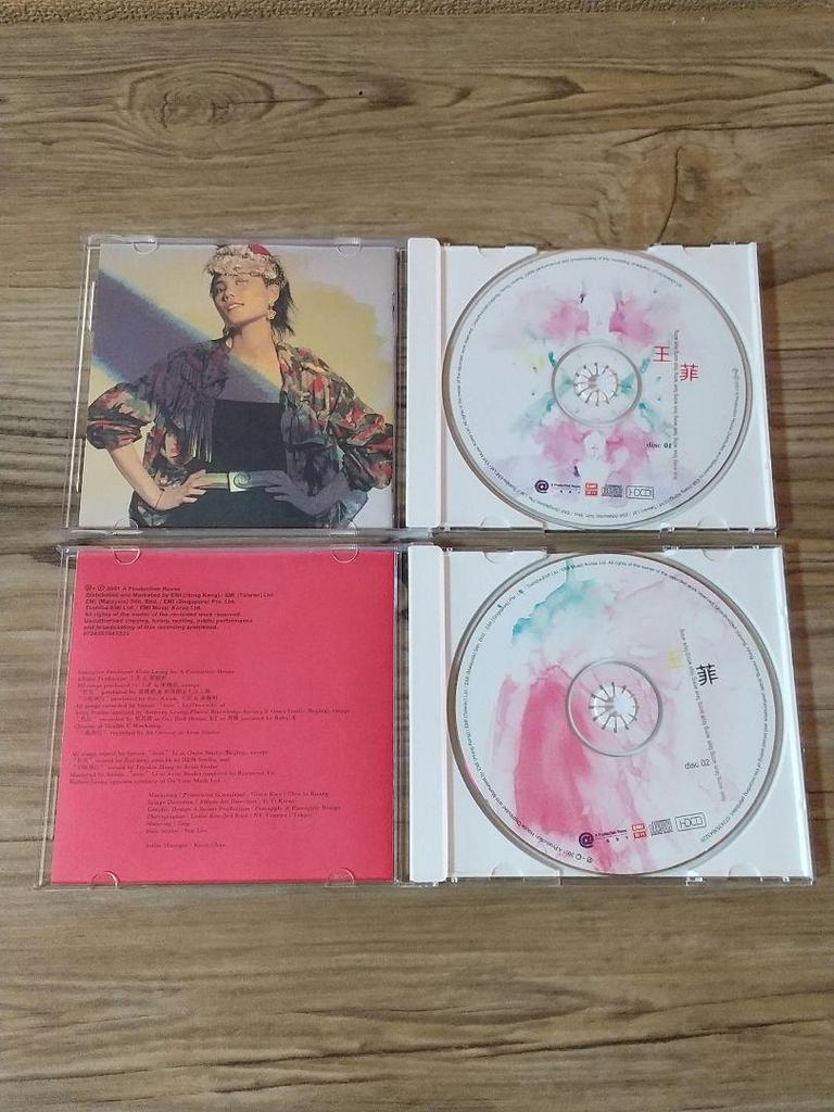 [USED] Faye Wong Wings of Light Hong Kong Edition 2CD