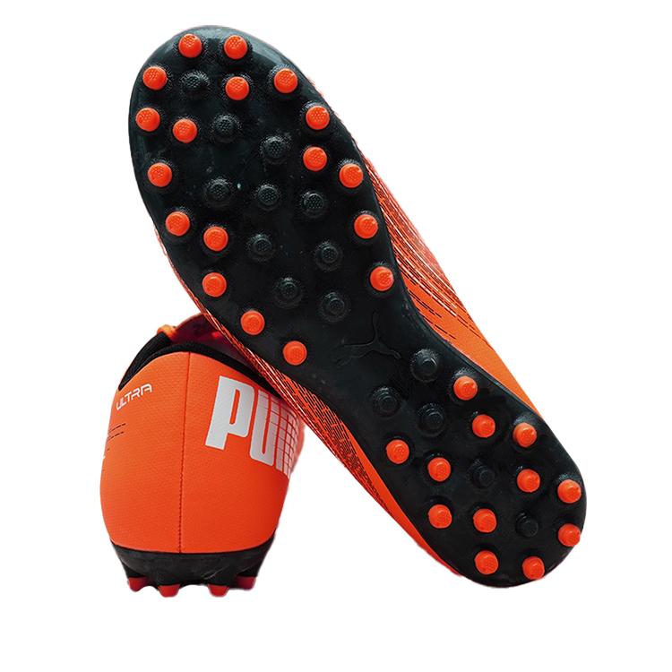Puma Ultra Training Sports Fashion Soccer Shoes Kids Soccer Shoes Orange Black 106101-01
