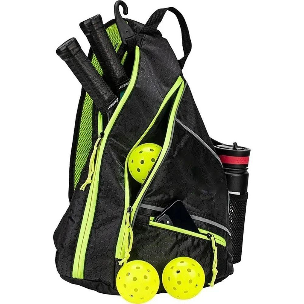 Large Capacity Pickleball Backpack Adjustable Strap Pickleball Equipment Bag  For Men and Women